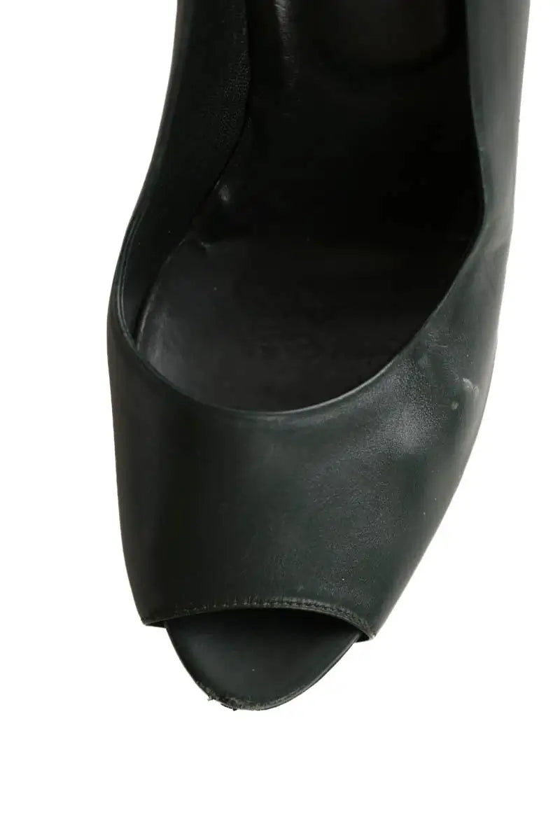Talons Bally Vert en Cuir