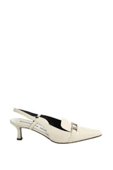 Talons Barbara Bui Beige en Cuir, taille 38 - Seconde Main