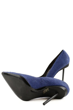 Talons Barbara Bui Bleu en Cuir