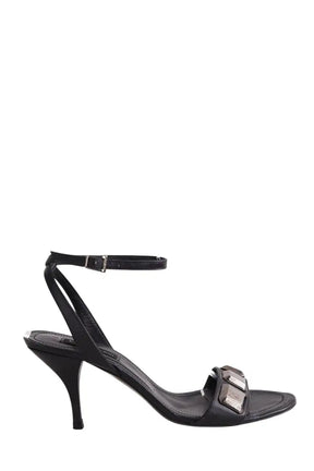 Talons Barbara Bui Noir en Cuir, taille 38 - Seconde Main