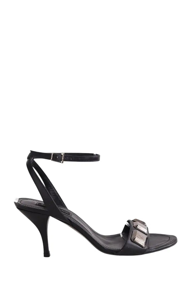 Talons Barbara Bui Noir en Cuir, taille 38 - Seconde Main