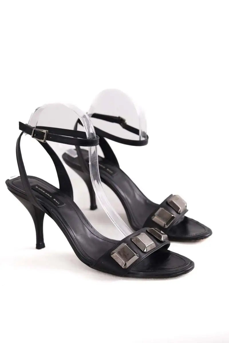 Talons Barbara Bui Noir en Cuir
