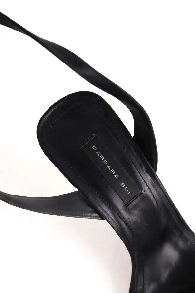 Talons Barbara Bui Noir en Cuir
