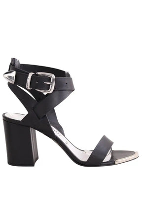 Talons Barbara Bui Noir en Cuir, taille 39 - Seconde Main