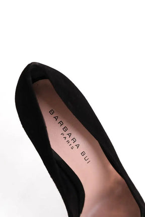 Talons Barbara Bui Noir en Daim