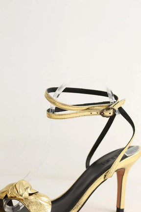 Talons Ba&Sh Doré en Cuir