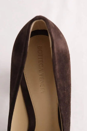 Talons Bottega Veneta Marron en Daim