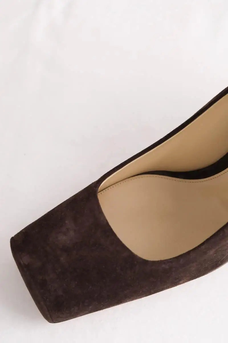 Talons Bottega Veneta Marron en Daim