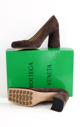 Talons Bottega Veneta Marron en Daim