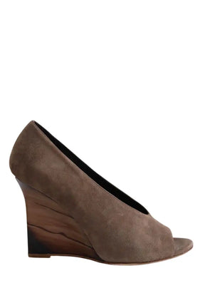 Talons Burberry Marron en Daim, taille 39 - Seconde Main