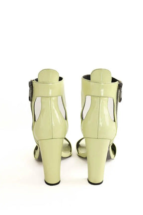 Talons Calvin Klein Turquoise en Cuir verni
