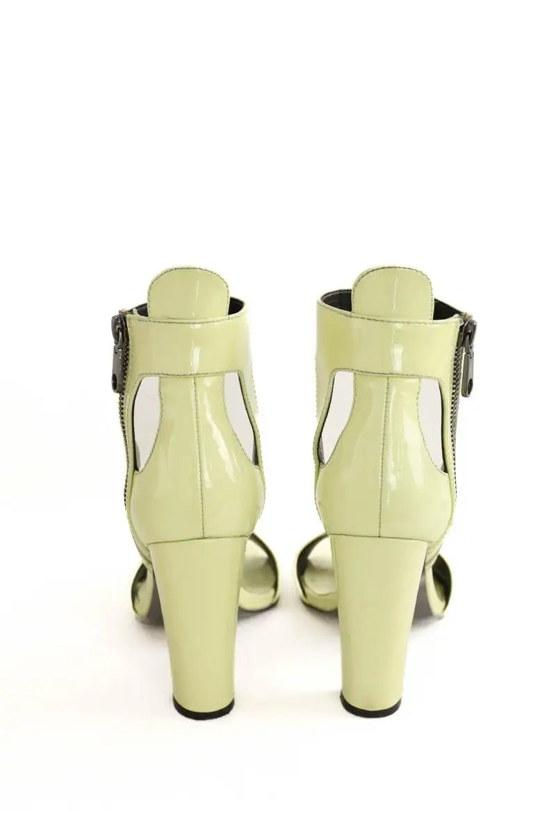 Talons Calvin Klein Turquoise en Cuir verni