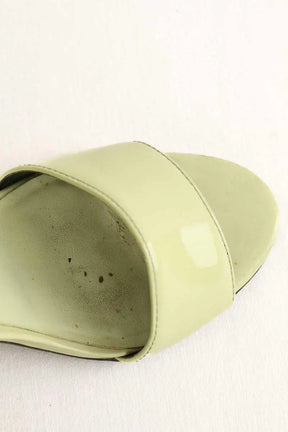 Talons Calvin Klein Turquoise en Cuir verni
