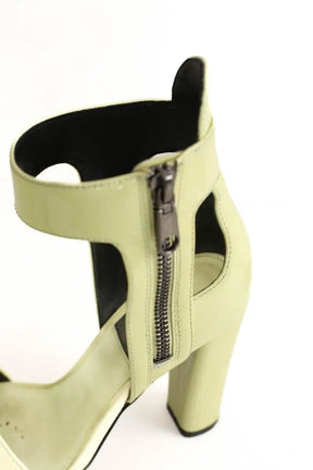 Talons Calvin Klein Turquoise en Cuir verni