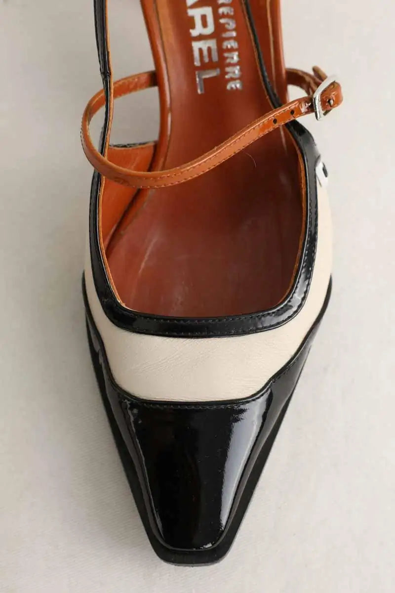 Talons Carel Multicolore en Cuir