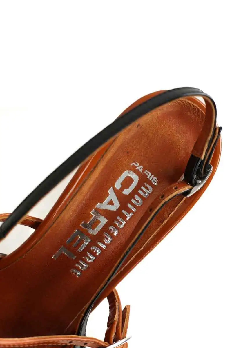 Talons Carel Multicolore en Cuir