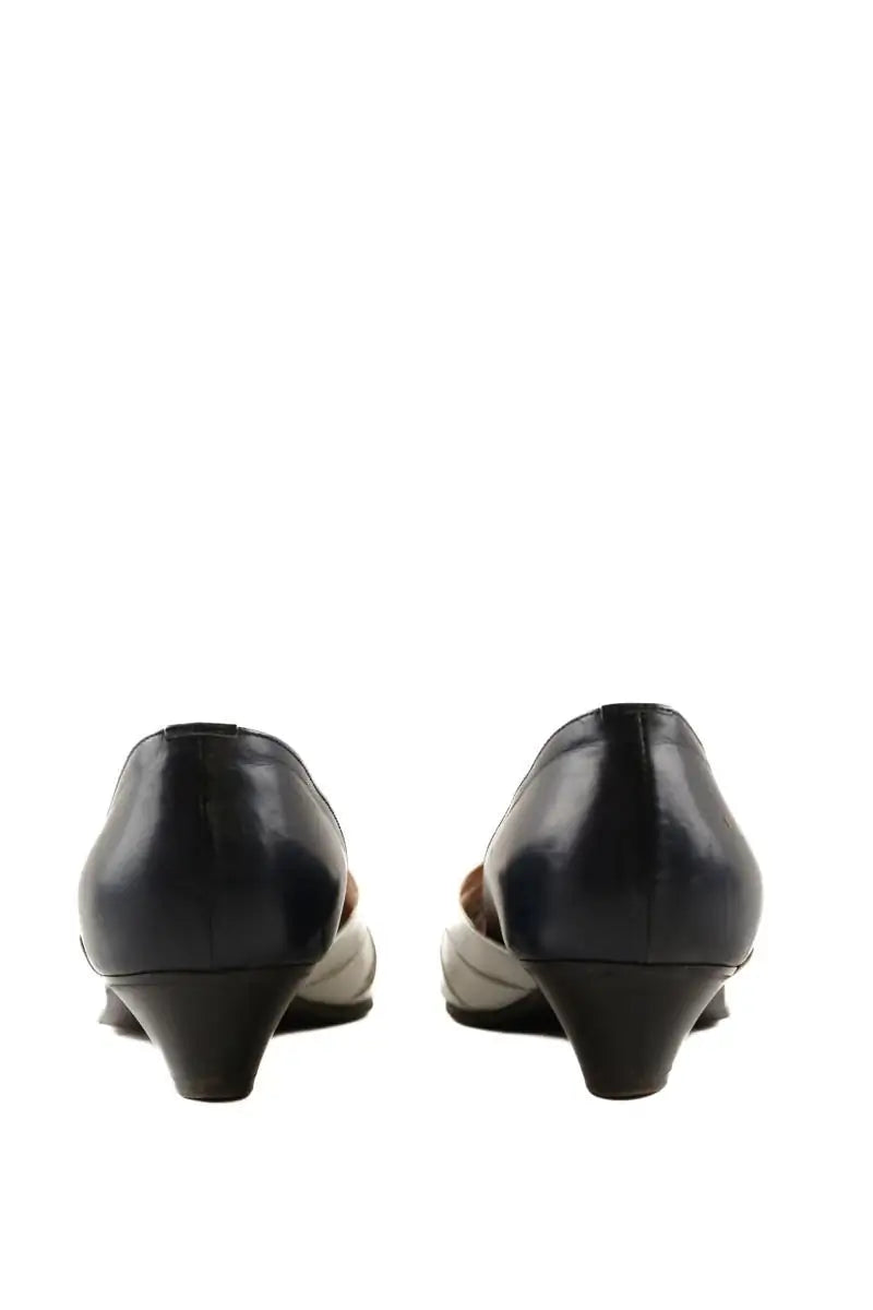 Talons Celine Blanc en Cuir