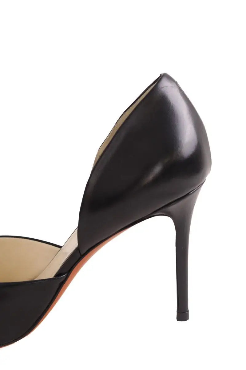 Talons Celine D'orsay pump Noir en Cuir