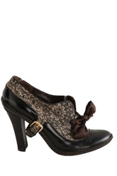 Talons Celine Marron en Cuir, taille 39 - Seconde Main