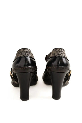 Talons Celine Marron en Cuir