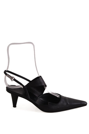 Talons Celine Noir en Cuir, taille 36 - Seconde Main