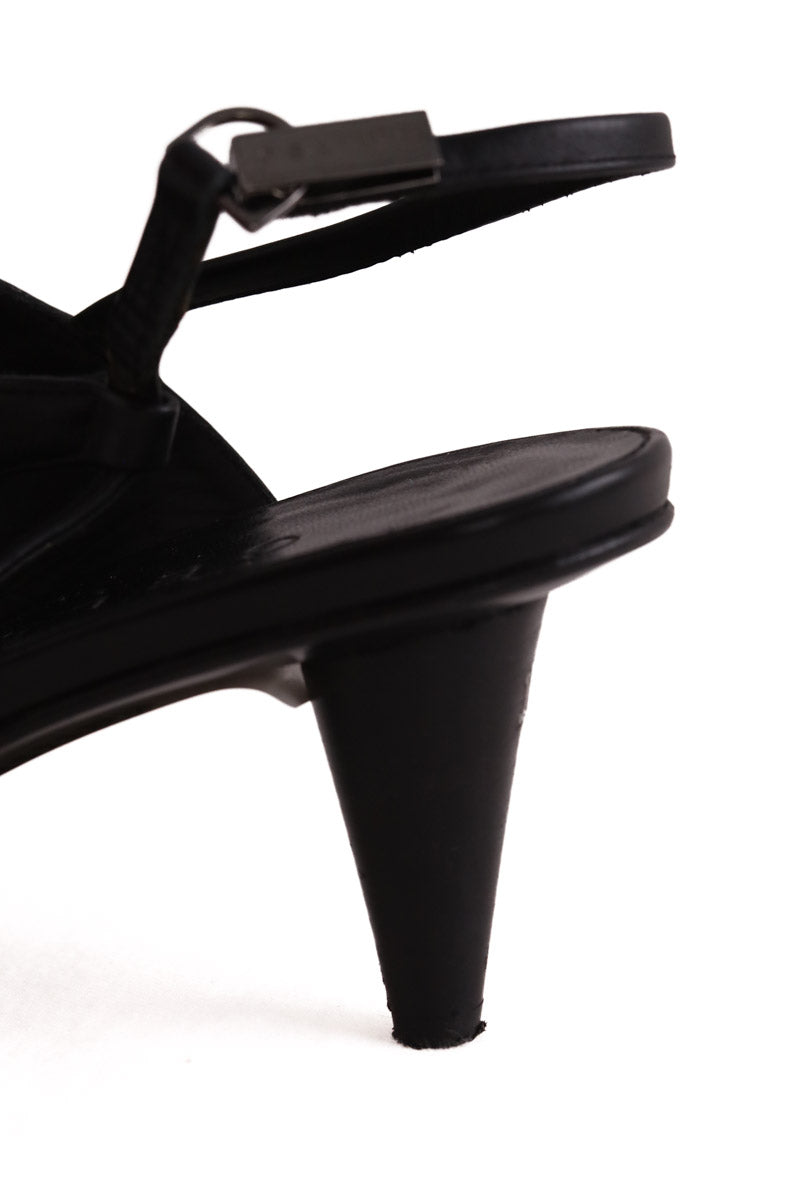 Talons Celine Noir en Cuir