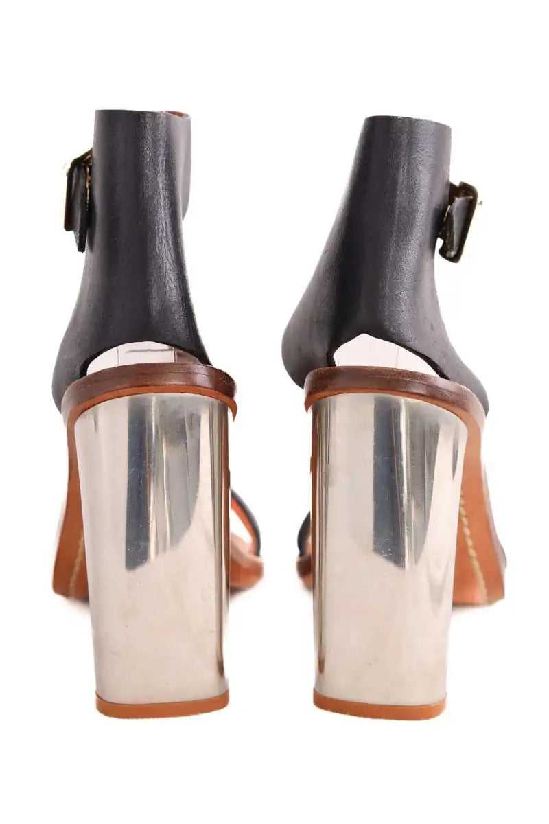 Talons Celine Noir en Cuir