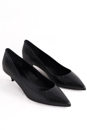 Talons Celine Noir en Cuir