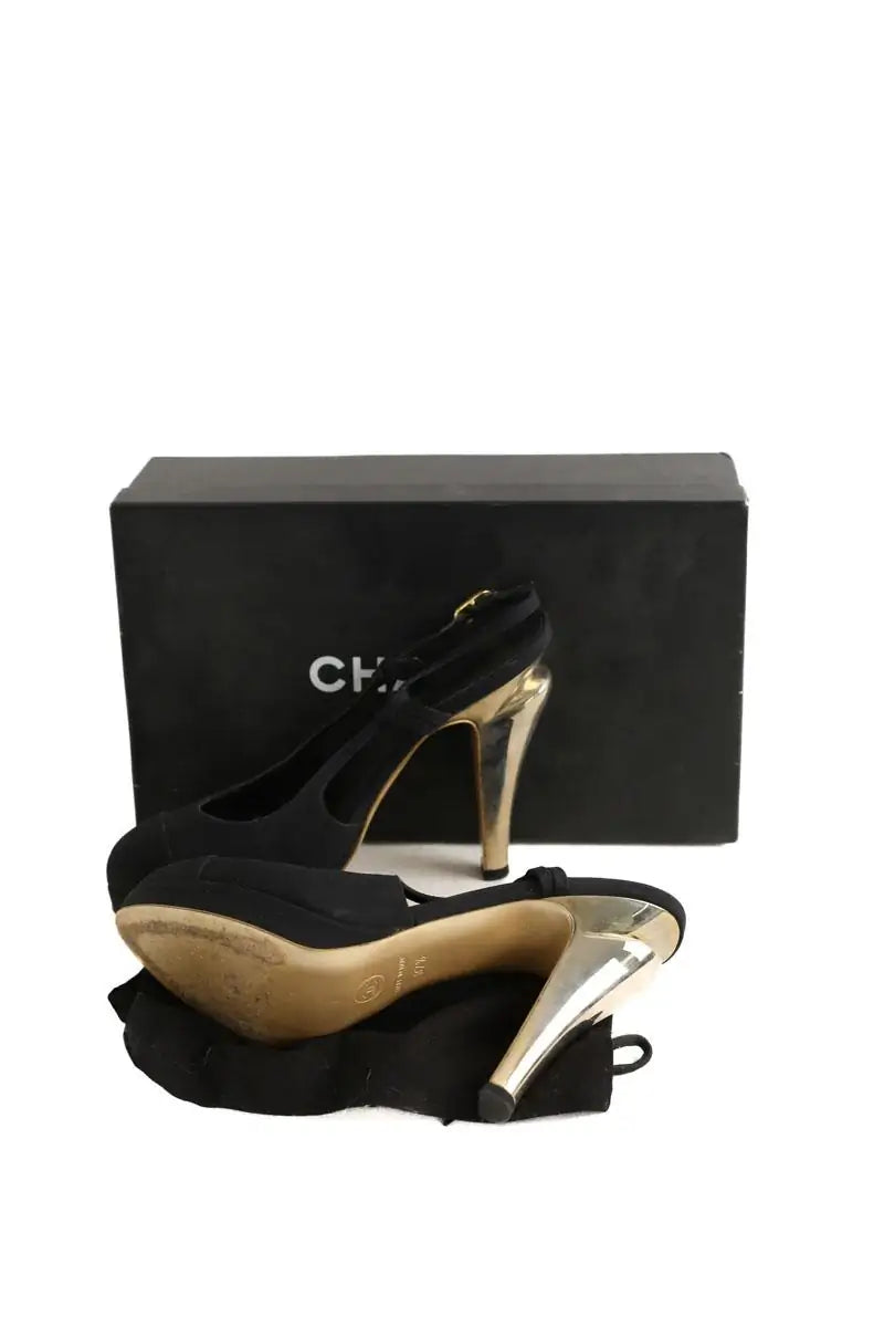 Talons Chanel Noir en Autres