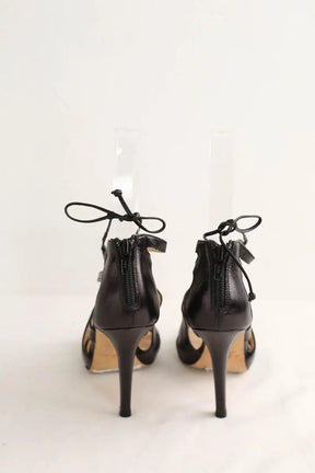 Talons Charles Kammer Noir en Cuir