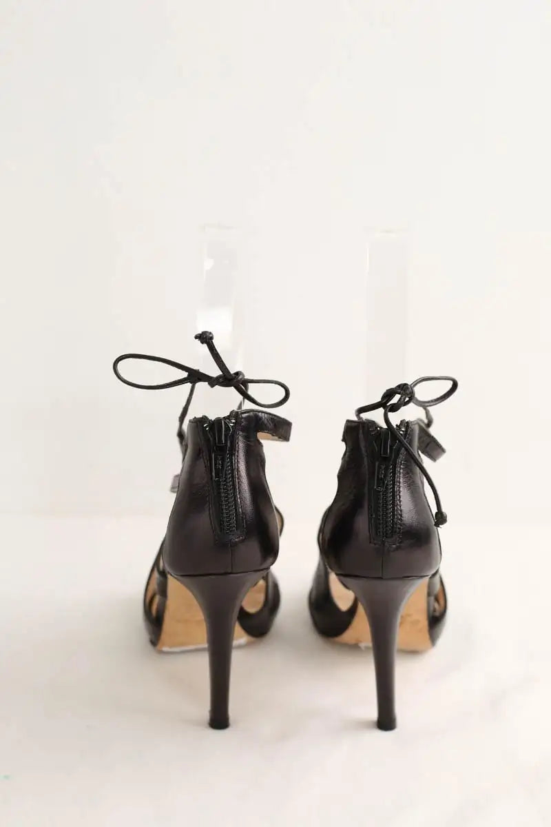 Talons Charles Kammer Noir en Cuir