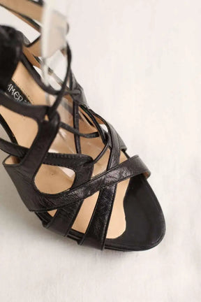 Talons Charles Kammer Noir en Cuir