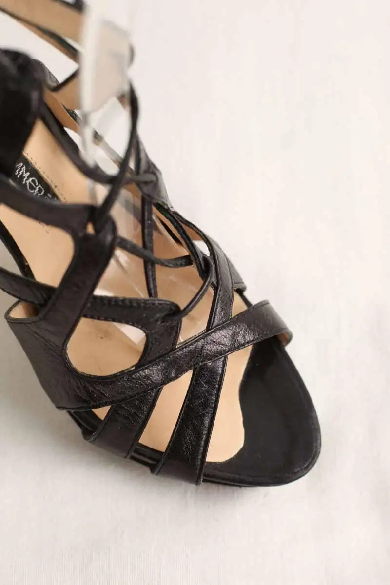 Talons Charles Kammer Noir en Cuir