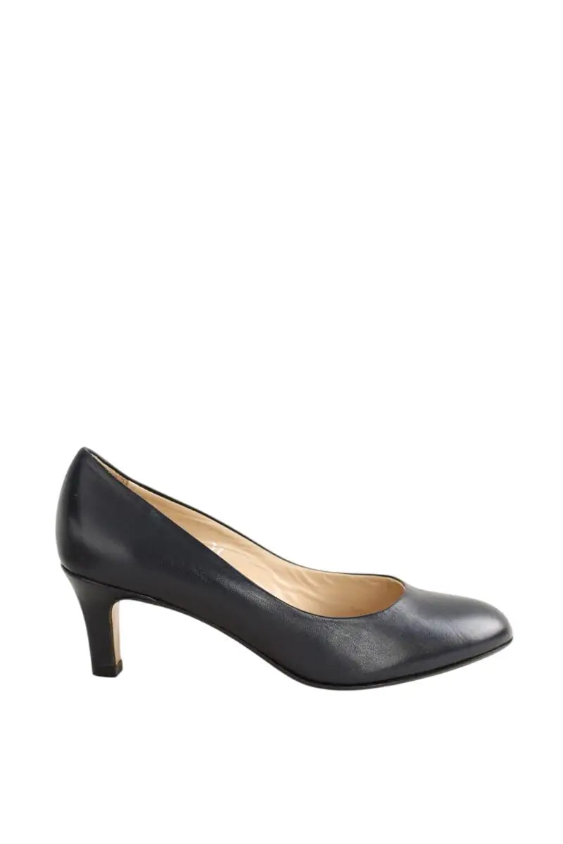 Talons Charles Kammer Noir en Cuir, taille 37 - Seconde Main