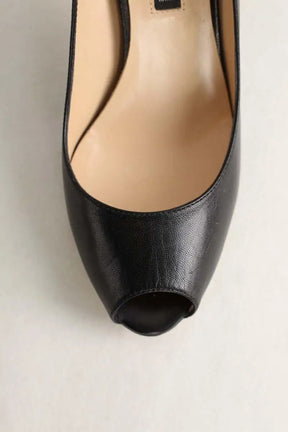 Talons Charles Kammer Noir en Cuir