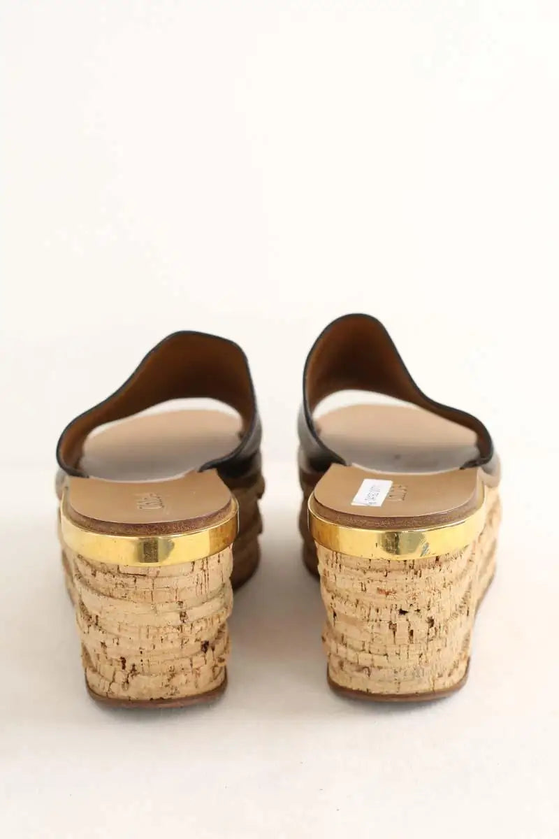 Talons Chloé Beige en Tissu