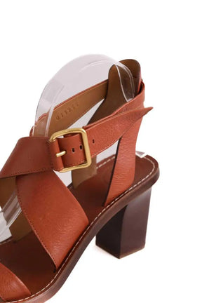 Talons Chloé Marron en Cuir