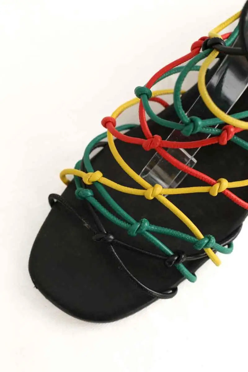 Talons Chloé Noir en Cuir