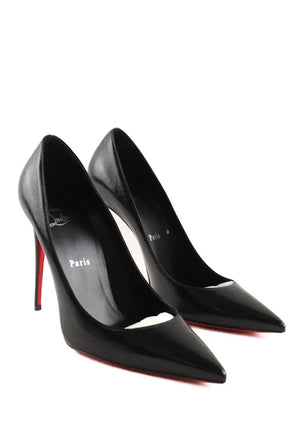 Talons Christian Louboutin Kate Noir en Cuir