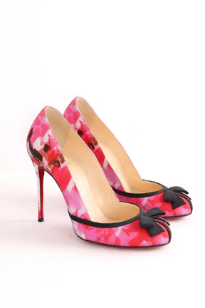 Talons Christian Louboutin Multicolore en Tissu