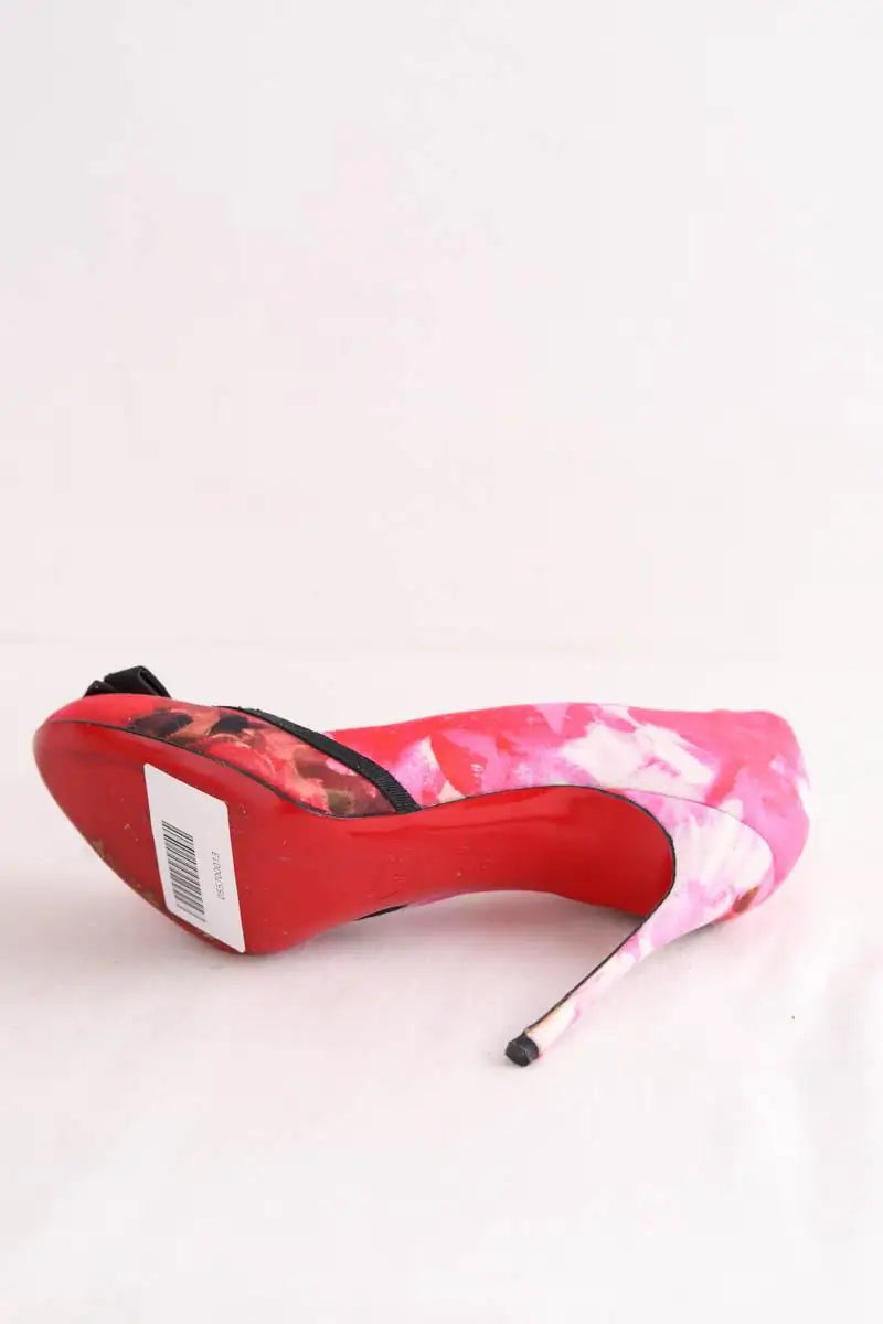 Talons Christian Louboutin Multicolore en Tissu