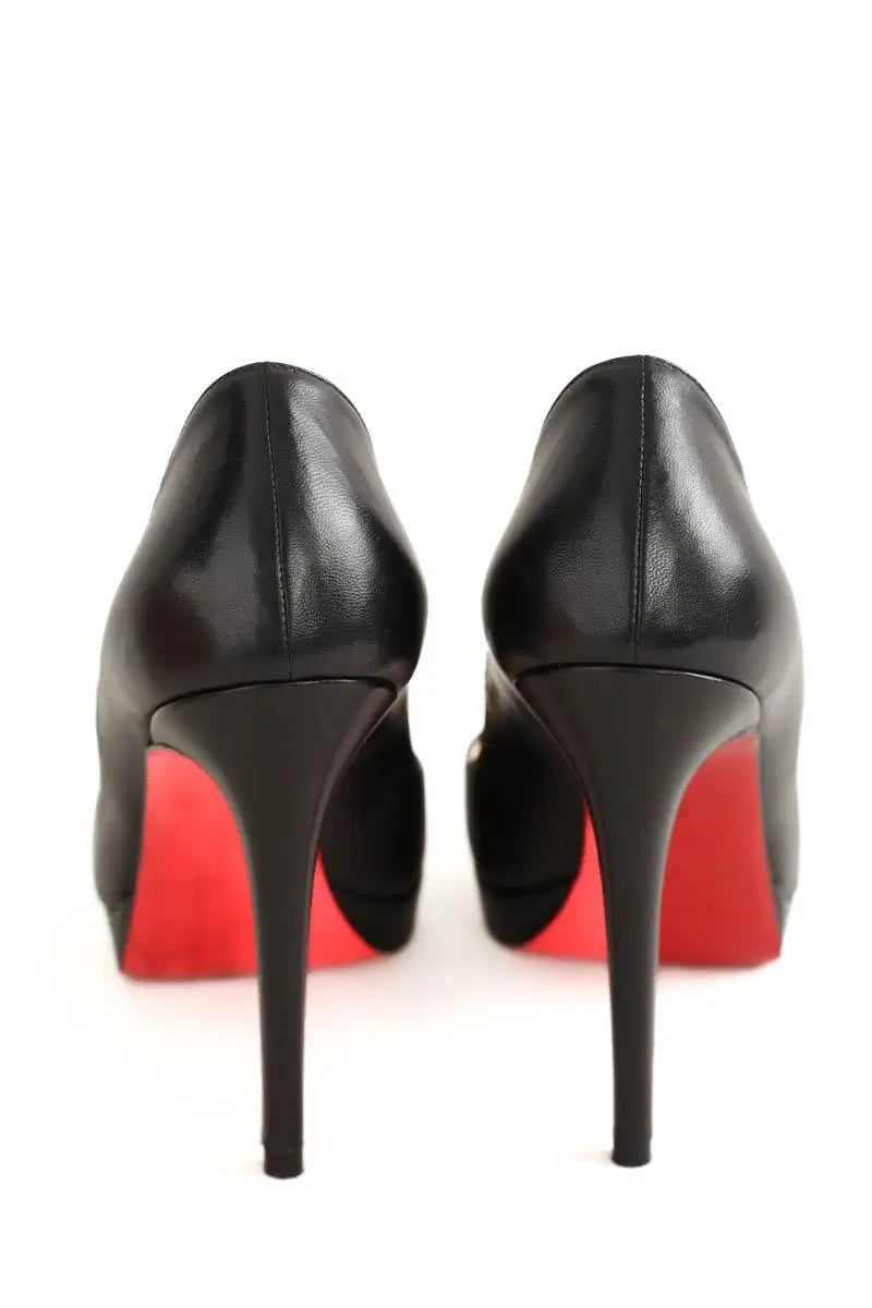 Talons Christian Louboutin Noir en Cuir