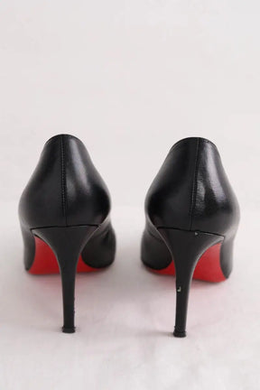 Talons Christian Louboutin Noir en Cuir