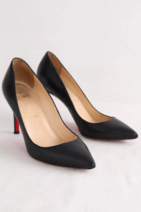 Talons Christian Louboutin Noir en Cuir
