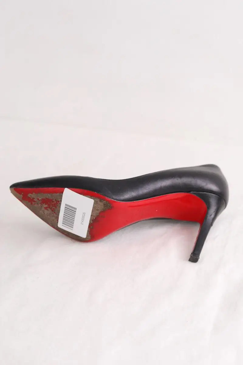 Talons Christian Louboutin Noir en Cuir