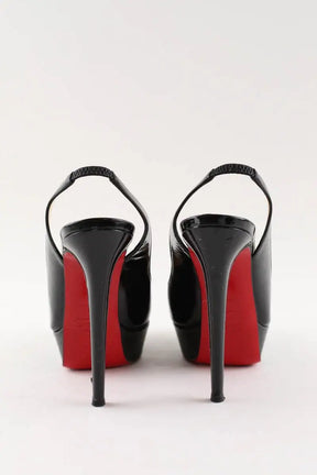 Talons Christian Louboutin Noir en Cuir