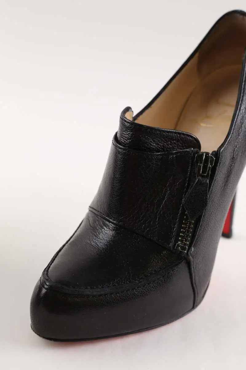 Talons Christian Louboutin Noir en Cuir