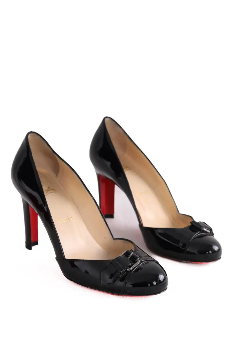 Talons Christian Louboutin Noir en Cuir