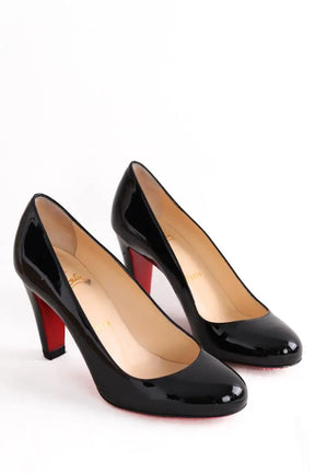 Talons Christian Louboutin Noir en Cuir verni