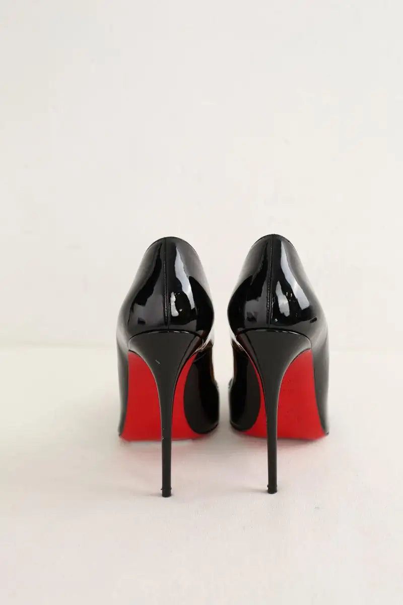 Talons Christian Louboutin Noir en Cuir verni